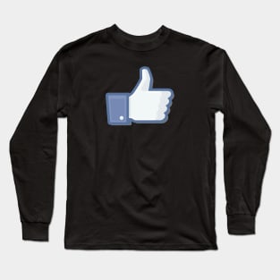 Facebook Like Long Sleeve T-Shirt